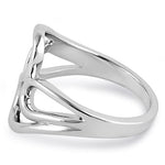 Sterling Silver Wavy Ring