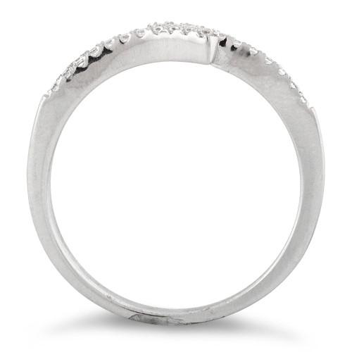 Sterling Silver Pave CZ Ring