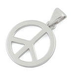 Sterling Silver Peace Pendant