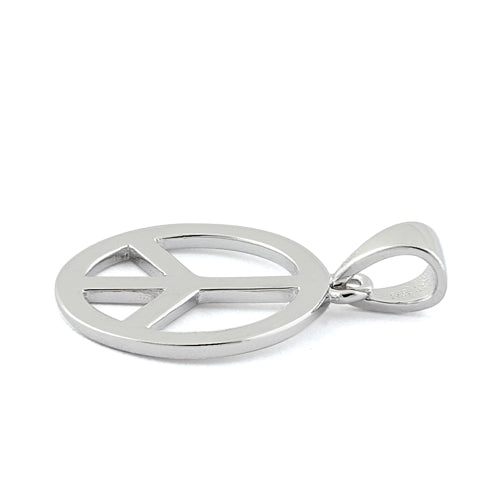 Sterling Silver Peace Pendant