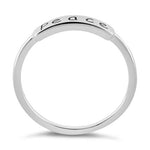 Sterling Silver "Peace" Ring