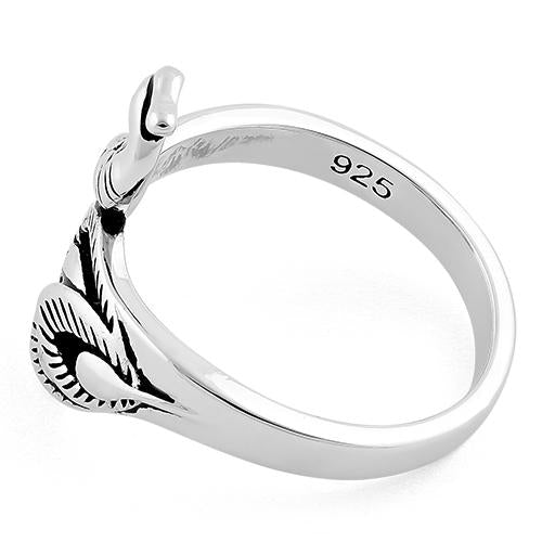 Sterling Silver Peacock Ring