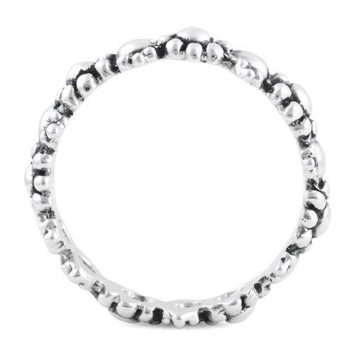Sterling Silver Pebbles Ring