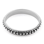 Sterling Silver Pebbles Ring
