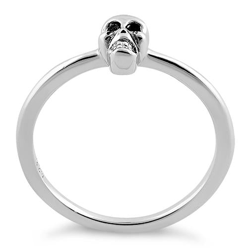 Sterling Silver Phantom Skull Ring