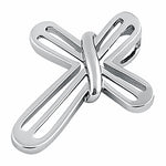 Sterling Silver Plain Cross Pendant
