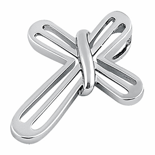 Sterling Silver Plain Cross Pendant