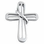 Sterling Silver Plain Cross Pendant