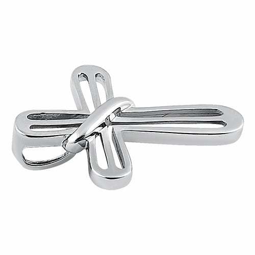 Sterling Silver Plain Cross Pendant