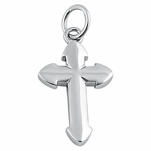 Sterling Silver Plain Small Cross Pendant