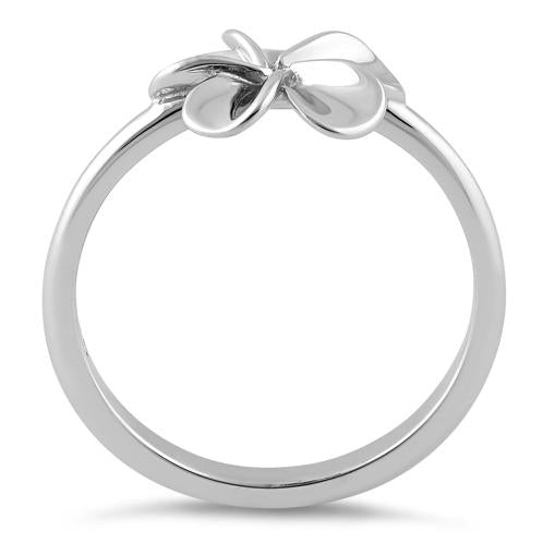 Sterling Silver Plumeria Flower Ring