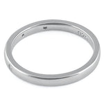 Sterling Silver Quadruplet Round Cut Clear CZ Ring