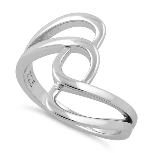 Sterling Silver Twist Ring
