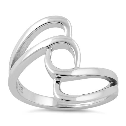 Sterling Silver Twist Ring