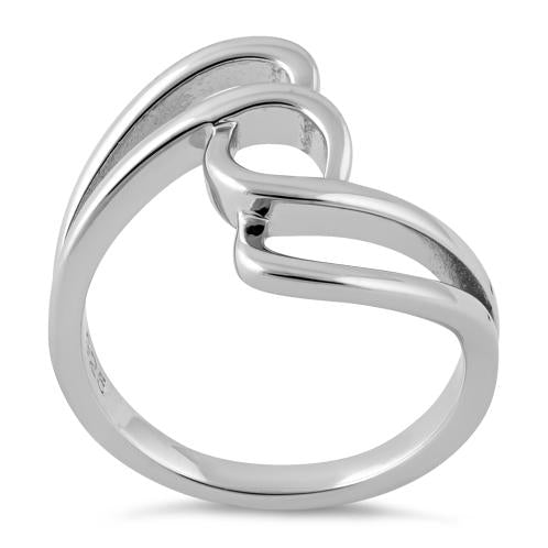 Sterling Silver Twist Ring