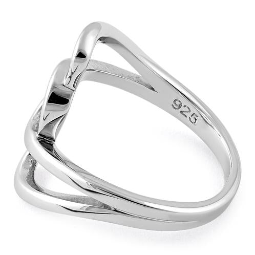 Sterling Silver Twist Ring