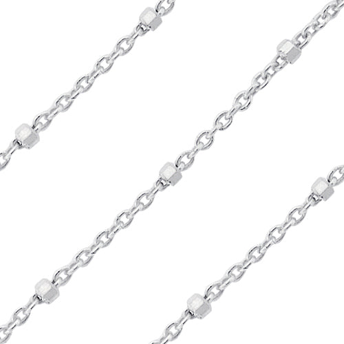 Sterling Silver Rollo Chain 1x1.5mm