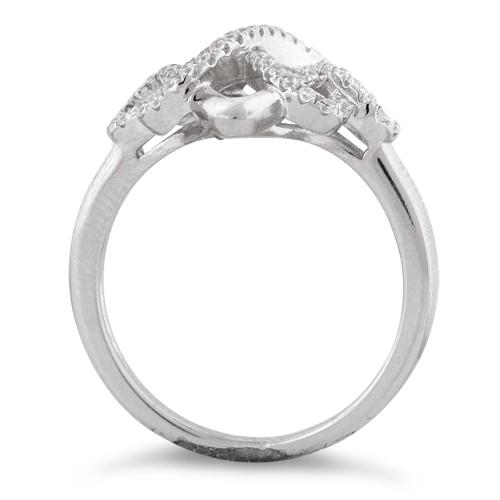 Sterling Silver Royal Pave CZ Ring