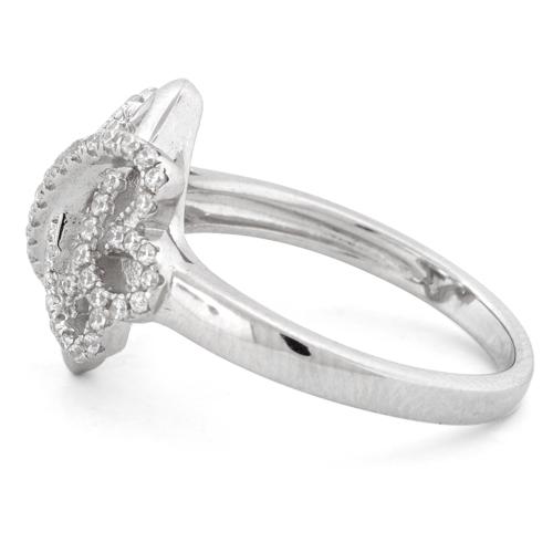 Sterling Silver Royal Pave CZ Ring