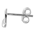 Sterling Silver Sail Boat Earrings