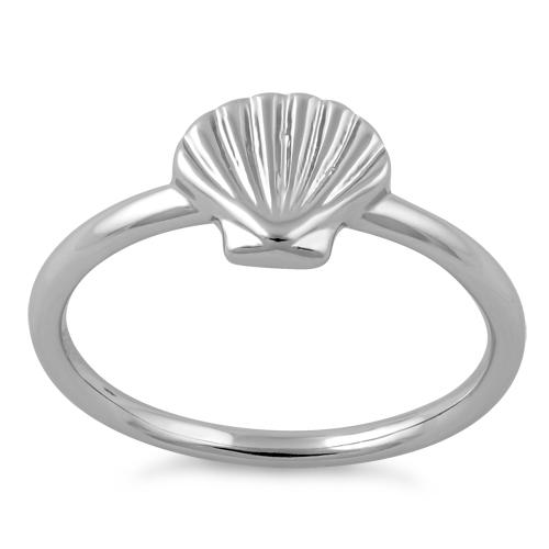 Sterling Silver Shell Ring