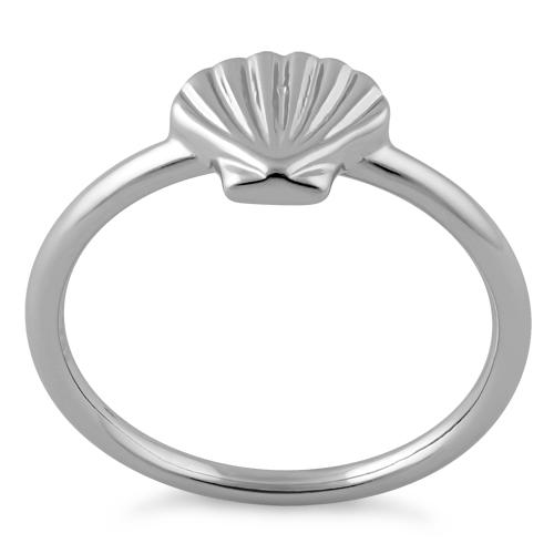 Sterling Silver Shell Ring