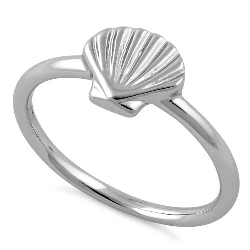 Sterling Silver Shell Ring