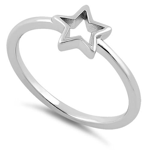 Sterling Silver Shooting Star Ring