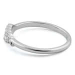 Sterling Silver Single Wing Ring
