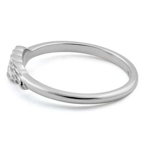 Sterling Silver Single Wing Ring