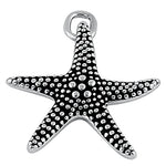 Sterling Silver Small Starfish Pendant