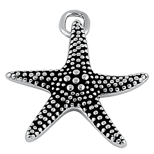 Sterling Silver Small Starfish Pendant