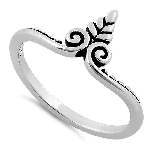 Sterling Silver Small Tree Ring