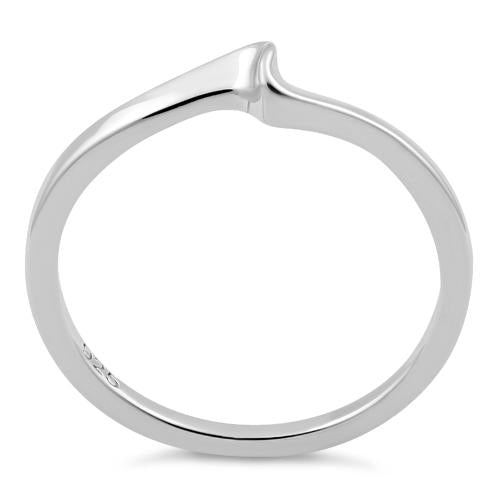 Sterling Silver Small Wave Ring