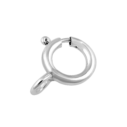 Sterling Silver Spring Ring 5mm - Pack of  20