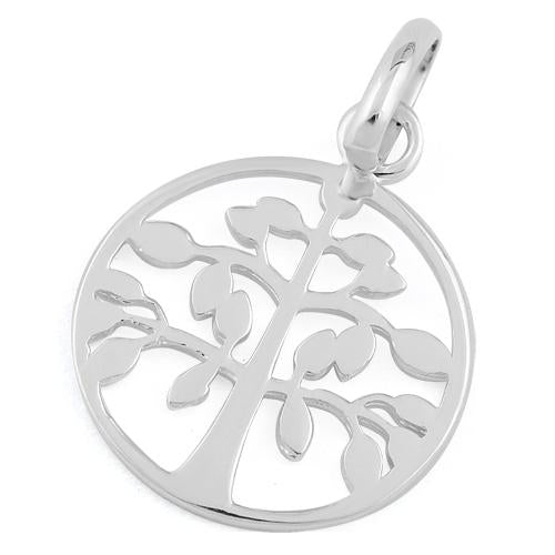 Sterling Silver Sprouting Tree of Life Pendant