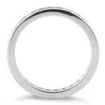 Sterling Silver Stackable Eternity CZ Ring