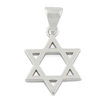 Sterling Silver Star of David Pendant