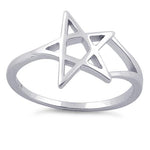 Sterling Silver Star Ring