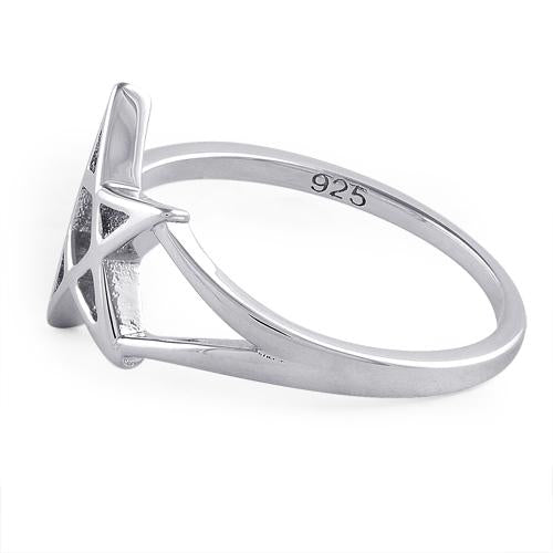 Sterling Silver Star Ring