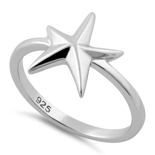 Sterling Silver Starfish Ring