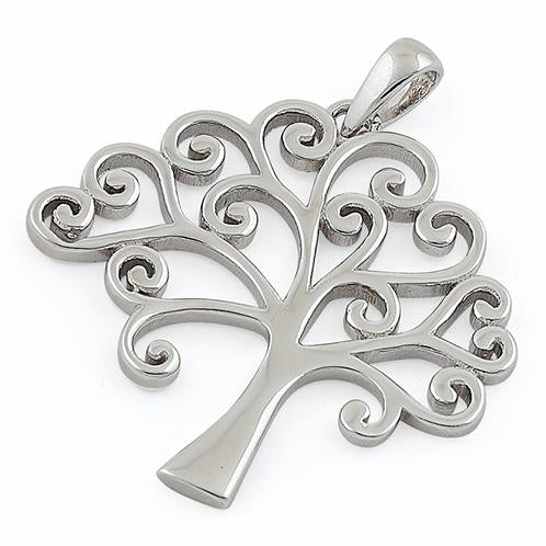 Sterling Silver Storybook Tree of Life Pendant