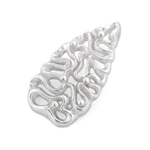 Sterling Silver Swirl Pendant