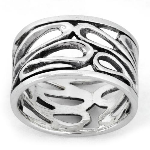 Sterling Silver Swirl Ring