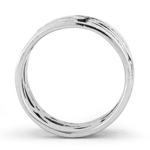 Sterling Silver Swirl Ring