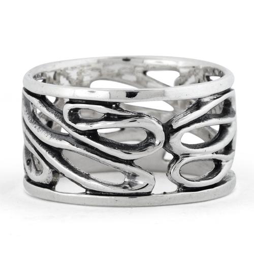 Sterling Silver Swirl Ring