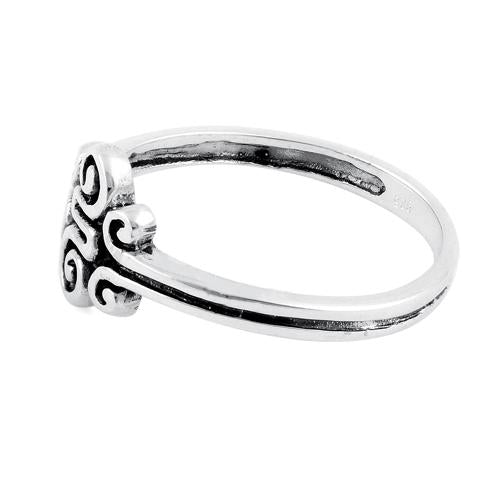Sterling Silver Swirl Ring
