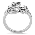 Sterling Silver Swirl Ring