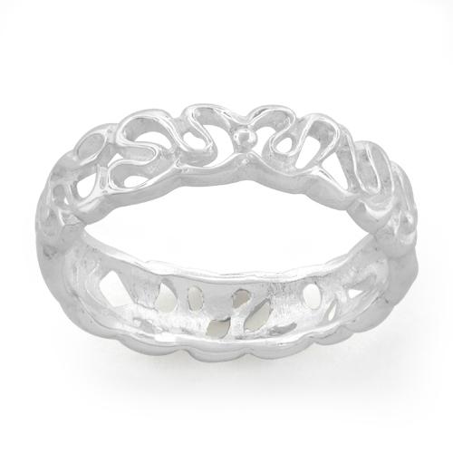 Sterling Silver Swirl Ring