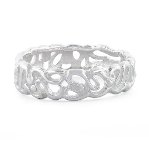 Sterling Silver Swirl Ring